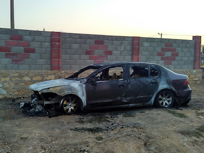 Свежие новости: На улице Флотской сгорела припаркованная к частному дому «Skoda» – спасатели ищут причину