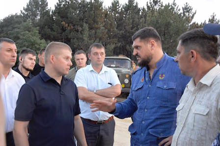 Свежие новости: Савченко поблагодарил ГСЧС за ликвидацию пожара и заявил, что есть вероятность спланированного поджога