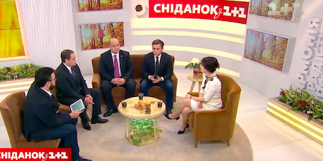 Свежие новости: До студії «СНІДАНКУ З 1+1» був запрошений міський голова Віталій Луков