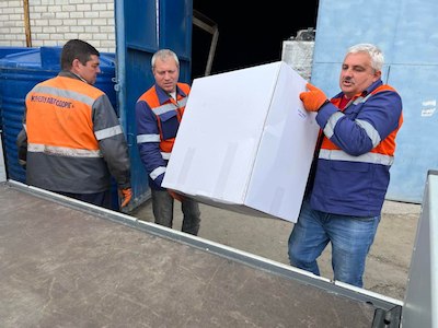 Свежие новости: В Николаев доставили оборудование для систем водоснабжения