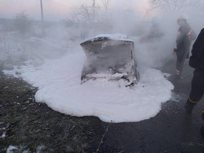 Свежие новости: На Вознесенщине сгорели машина