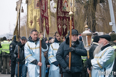 Свежие новости: В праздновании Крещения приняли участие 17 тысяч николаевцев и жителей области