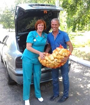 Свежие новости: Николаевской «инфекционке» помогли с продуктами