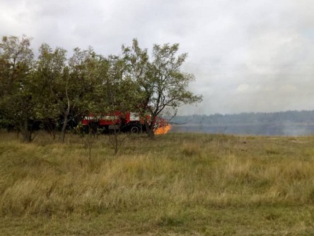 Свежие новости: На Кинбурнском полуострове произошел масштабный пожар на площади почти 13 га