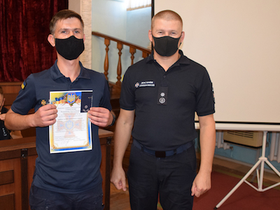 Свежие новости: В Николаевской области состоялось награждение спасателей