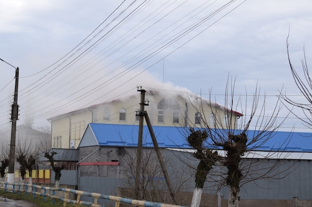 Свежие новости: В Баштанке горит торговый центр