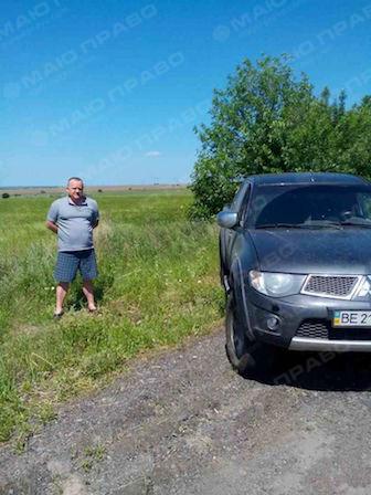 Свежие новости: На Николаевщине водитель груженного DAFа чуть не наехал на контролера