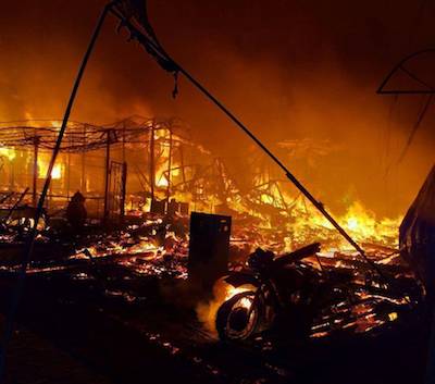 Свежие новости: В Одесской области сгорели сразу две базы отдыха