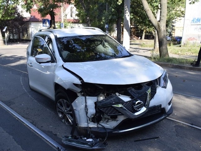 Свежие новости: Депутат горсовета попал в ДТП в центре Николаева