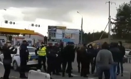 Свежие новости: У границы с Польшей протестовали против обсервации