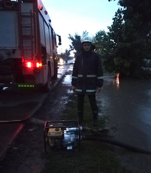 Свежие новости: В Одесской области ливень затопил село