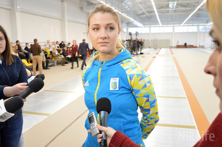 Фото новости: Николаевская чемпионка мира Харлан - лучшая спортсменка месяца в Украине Свежие новости: Николаевская чемпионка мира Харлан - лучшая спортсменка месяца в Украине