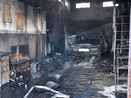 Свежие новости: Николаевская область: спасатели ликвидировали пожар гаража