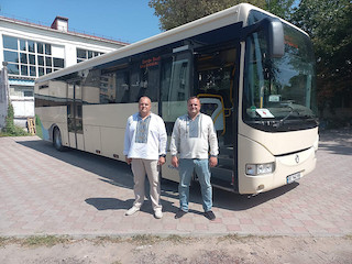 Свежие новости: Миколаїв отримав від німецького міста Дрезден ще один автобус