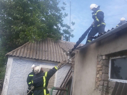 Свежие новости: В пгт. Александровка горел жилой дом