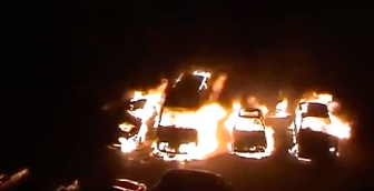 Свежие новости: Автомобили сотрудников ФСБ сгорели сегодня ночью в Московской области
