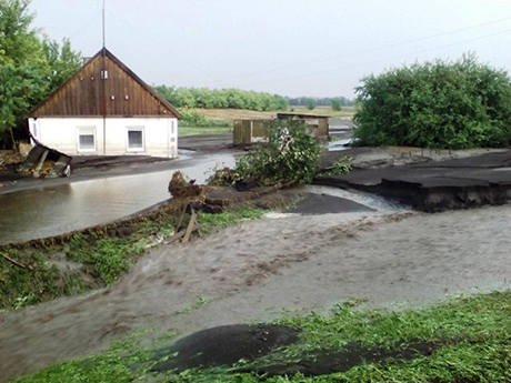 Свежие новости: В Запорожской области затопило 80 домов
