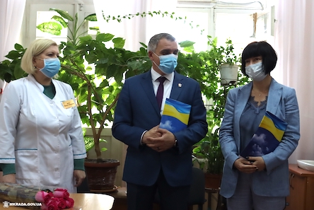 Свежие новости: Олександр Сєнкевич відвідав Центр первинної медико-санітарної допомоги №5