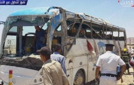 Свежие новости: Появилось видео расстрела автобуса с христианами в Египте