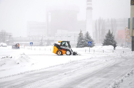 Свежие новости: Южно-Украинский энергокомплекс в сложных погодных условиях работает стабильно!