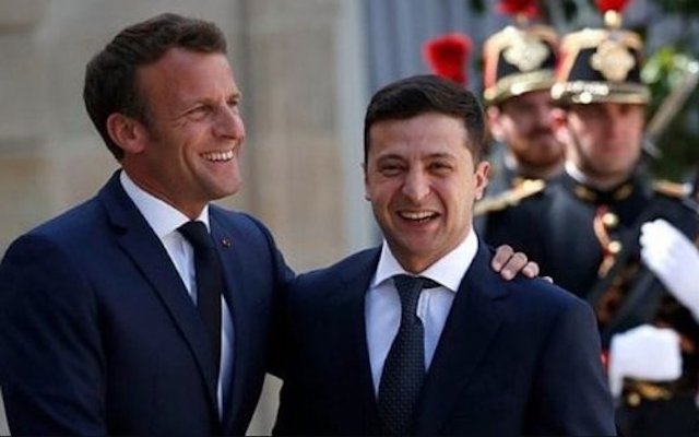 Свежие новости: При встрече с Макроном Зеленский гарантировал выполнение Минских договоренностей