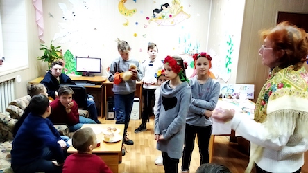 Свежие новости: Андріївські розваги у дитячій бібліотеці «Ой, Андрію, даруй нам надію»