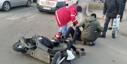 Свежие новости: ДТП в Николаеве: столкнулись мопед и «Лексус»