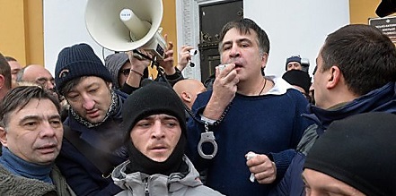 Свежие новости: Нацполиция задержала Саакашвили: политик находится в ИВС и объявил голодовку