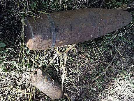 Свежие новости: На Николаевщине спасатели уничтожили два артснаряда, которые случайно нашла женщина