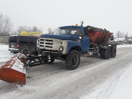 Свежие новости: Первомайський район засипає снігом