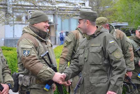 Свежие новости: Южноукраинские нацгвардейцы вернулись из АТО
