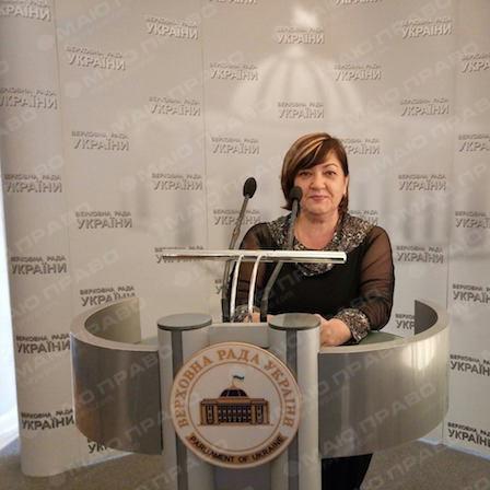 Свежие новости: Людмилу Янкул наградили в Верховной Раде