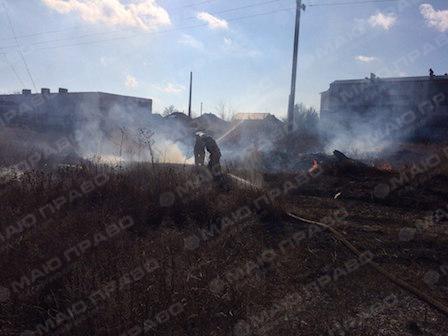 Свежие новости: У Вознесенську ліквідовано пожежу сухої трави на відкритій території