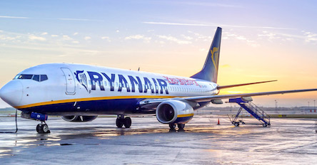 Свежие новости: Ryanair открыл продажу билетов из Украины в Италию