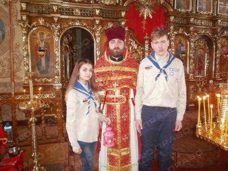 Свежие новости: Вифлеемский огонь мира прибыл в Первомайск