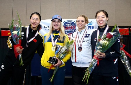 Свежие новости: Николаевская саблистка Харлан выиграла этап Кубка мира в США