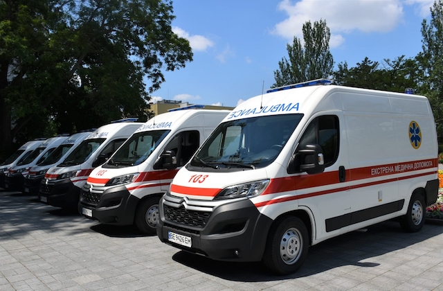 Свежие новости: Николаевщине передали 6 новых автомобилей скорой помощи