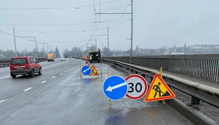 Свежие новости: САД предупреждает о возможных пробках на Ингульском мосту