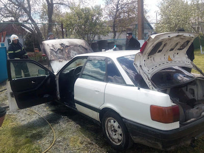 Свежие новости: В Новом Буге горел автомобиль