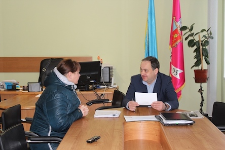 Свежие новости: Віталій Луков провів черговий прийом громадян