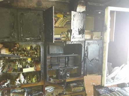 Свежие новости: В Южноукраинску ліквідували пожежу двокімнатної квартири