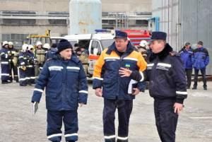 Свежие новости: В автотранспортном хозяйстве ЮУАЭС прошли пожарные учения