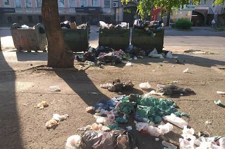 Свежие новости: В Николаеве возле детского сада образовалась свалка мусора