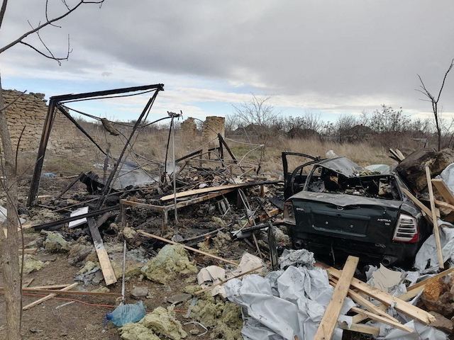 Свежие новости: На Херсонщині росіяни знищили модульні будинки, де жили переселенці