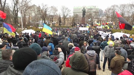 Свежие новости: Митинги в центре Киева прошли без конфликтов и столкновений