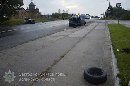 Свежие новости: Кровавое ДТП возле церкви на Волыни: в больницу попали семь человек