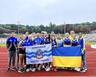Свежие новости: Команда миколаївських юніорів стала третьою на чемпіонаті України з легкої атлетики