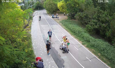 Свежие новости: В Одессе на Трассе здоровья велосипедист врезался в коляску с ребенком