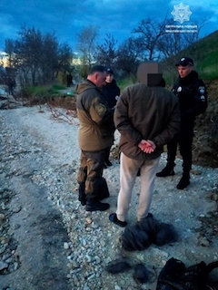 Свежие новости: У Миколаєві патрульні виявили браконьєра на річці Південний Буг