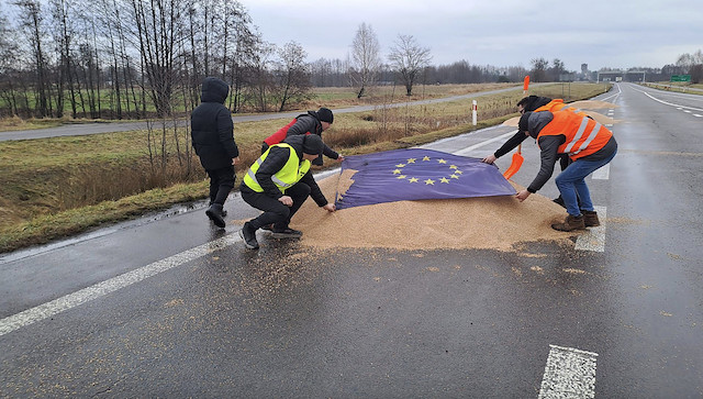 Свежие новости: У Польші судять порушників, які висипали українське зерно